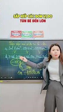 Đổi đơn vị đo luôn là dạng toán hay sai #maths