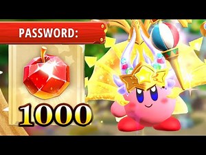 Super Kirby Clash: November Password! (Free Gem Apples)