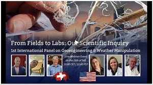 1st International Panel on Geoengineering and Weather Manipulation 19-Feb-2025