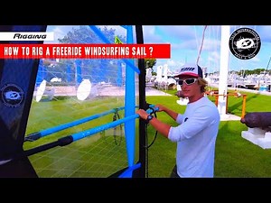 How to Rig a Freeride Windsurfing Sail | TILLO International THUNDER Rigging Guide