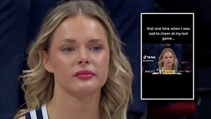 Viral Utah State Cheerleader Reacts To Crying During March Madness Loss: 'Now I'm A Meme'