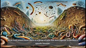 Mixed tissue in biology