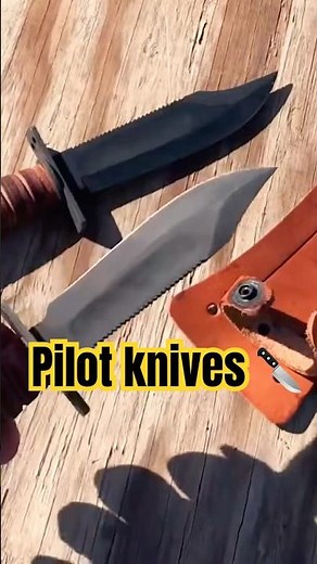 Who Did the Pilot 🧑🏼‍✈️ Knife Better?
