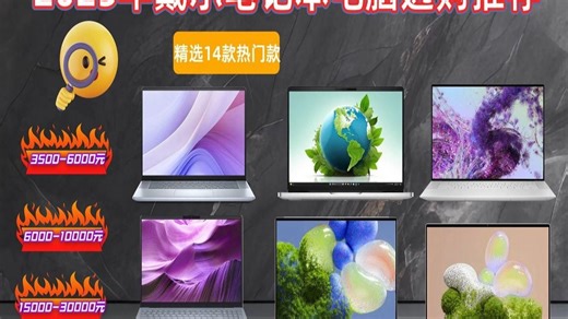 【戴尔笔记本推荐】2025年11月选购攻略，怎么选更放心？14款经典型号详细解析，屏幕、处理器一应俱全，满足多样化需求！