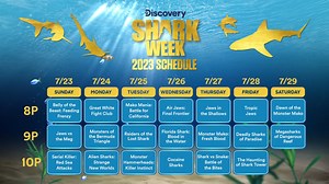 Which show are you most excited for?! 🦈 #SharkWeek continues all week at 8p on #Discovery. | Discovery