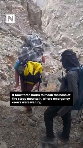 UAE rescuer saves hiker with heatstroke on Stairway to Heaven trail
