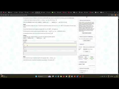 Codeforces Solution 2124 B. Minimise Sum