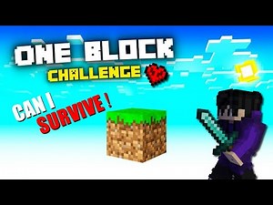 Hardcore OneBlock Survival Gone Wrong 💀 | Minecraft Hardcore