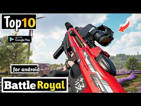 TOP 10 Battle royal games for android iOS