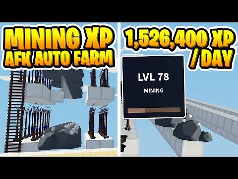 Roblox Islands MINING XP AFK Auto Farm *1,526,400 / DAY*