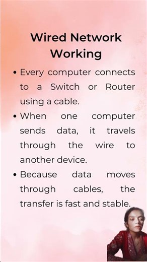 Wired Network Working |Tech with Shivani Sharma #computereducation #goviral #viralshort #education