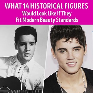 185K views · 1K reactions | What 14 Historical Figures Would Look Like If They Fit Modern Beauty Standards | CelebRatings | Facebook