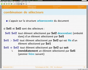 Technologies du Web 1