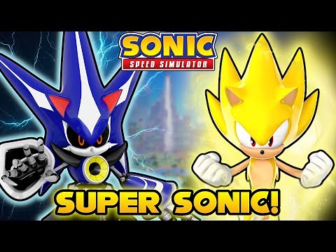 Super Sonic is Here in Sonic Speed Simulator! (Testing)
