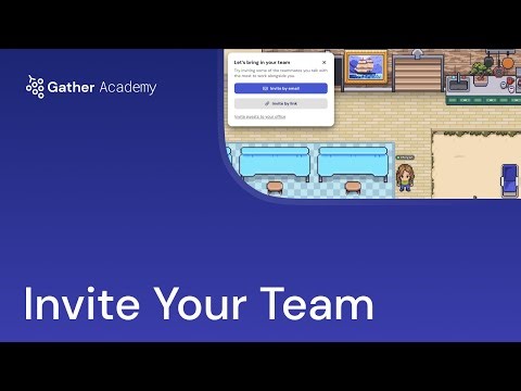 How to Invite Your Team to an Office on Gather