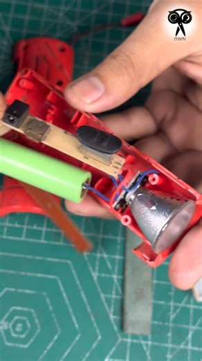 Repair this torch light switch and circuit board | Creative Own