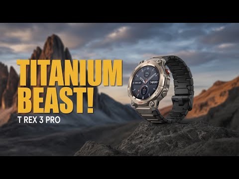 T Rex 3 Pro 44mm – Titanium Power, Limitless Possibilities! Ultimate Smartwatch Review