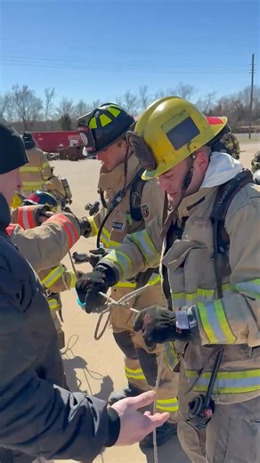 Hands on learning stations followed by physical training later this afternoon. | Oklahoma Smoke Diver Association