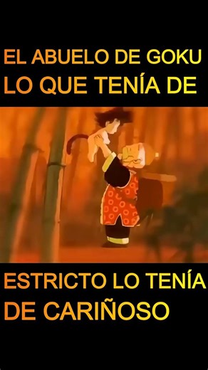 El abuelito de Goku sabía bien cómo disciplinar #DragonBall #DBZ #DBSuper #Goku #Kaiosama #Kakaroto