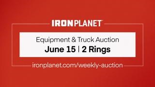 Don't miss out on our IronPlanet Weekly Auction happening on June 15! Get ready for an incredible selection of over 2500 equipment items and trucks up for grabs across 2 Rings. From excavators to truck tractors, telehandlers to compact track loaders, and more, we've got you covered. Next week's highlights include: - 2013 Cat 950K Wheel Loader - 2022 Cat 336 Tracked Excavator - 2022 Kubota SVL75 Compact Track Loader and more! For more info, to view inventory and add to watch list visit: https://o