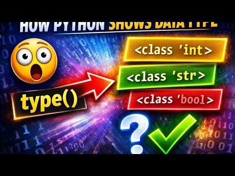 This is how Python checks data types(Episode 4)| Learn Python from scratch 