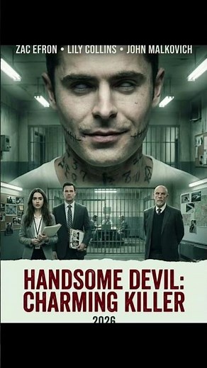 🎬 Handsome Devil: Charming Killer (2026)⭐ Zac Efron • Lily Collins • John Malkovich🎭 True Crime •