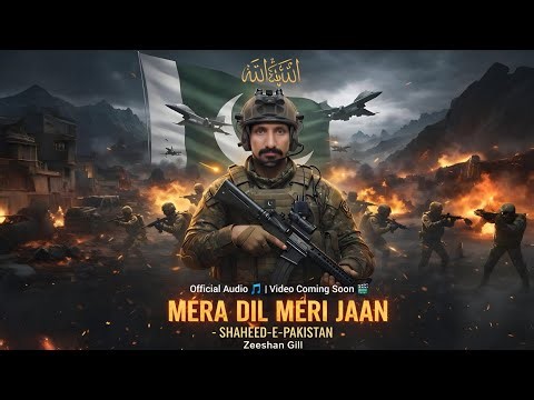Mera Dil Meri Jaan 🇵🇰 | Shaheed-e-Pakistan | Official Audio | Zeeshan Gill