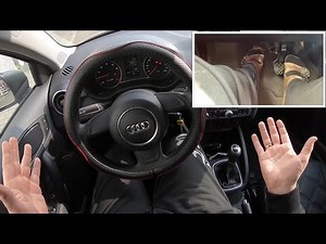 Checking the clutch on a car Clutch wear test Audi A1/S1 Sportback Instructions