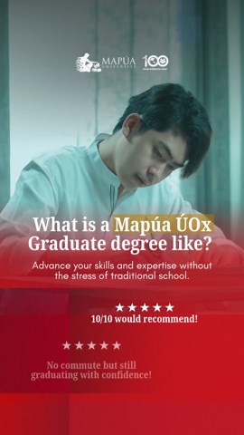 Mapúa ÚOx: Study on Your Schedule and Graduate Ready