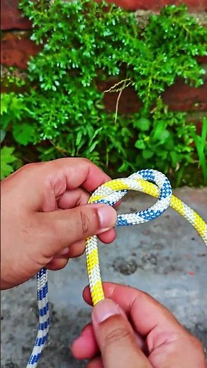 The simplest and most secure way to connect a rope #knot