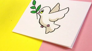 Boceteros, nuestro dibujo de hoy es como dibujar una paloma de la paz kawaii. En nuestro video de hoy puedes ver que el dibujo de animales kawaii es muy sencillo y divertido. Si quieres tener un dibujo super kawaii no te pierdas este paso a paso. | 365 Bocetos