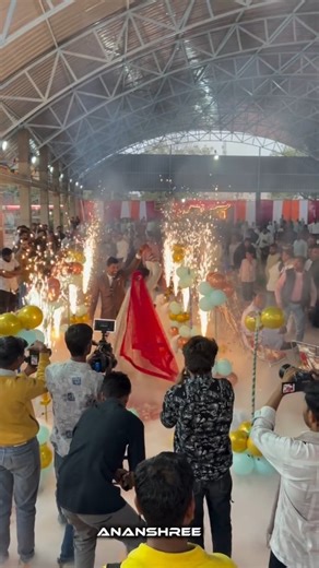 Amanshree_event_planner on Instagram: "Reel Style This is not an entry… this is a moment 💫🔥🎈 Balloon Blast | Pyro | Cold Matka By @amanshree_event_planner📩 Dm now and book you're date with us EpicEntry #BalloonBlast #ColdMatka #PyroWedding ##BrideGroomEntry WeddingReel ShaadiSeason IndianBride GroomStyle WeddingPlanner AmanshreeEventPlanner DecorGoals LuxuryWeddingIndia ViralReels TrendingWedding"