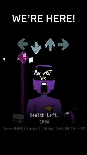 FNF Purple Guy vs The FNAF Child Ghosts #fnf #animation #fnfanimation