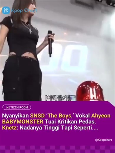 Ahyeon BABYMONSTER Vokal Dikritik Knetz, Panas!
