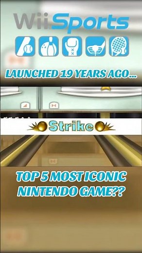 Wii Sports 19th anniversary #wii #nintendo #retrogaming #wiisports #nintendowii #wiisportsresort