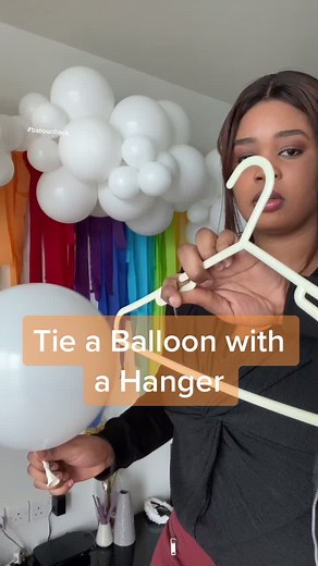 How to Tie Balloons Easily with a Hanger