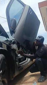 How to install automatic lambo doors vertical door i easy step