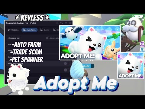 Adopt Me Script Roblox | Auto Farm + Pet Spawner | Keyless | Roblox Adopt Me Script