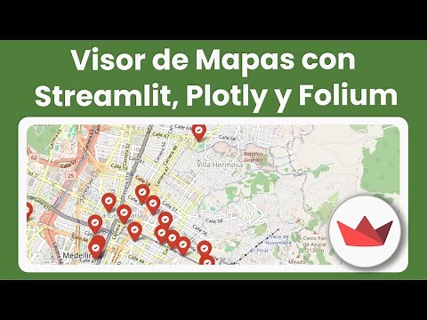 Map visualization with Streamlit Plotly and Folium - Displays geolocated data in dashboards