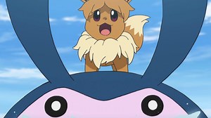 3.7K views · 212 reactions | Ahoy, Trainers—Eevee is on a journey across the ocean! But when this little one ends up overboard in the big blue sea, who comes to Eevee’s rescue? Don’t miss this bonus short from episode two of Pokémon the Series: Sun & Moon—Ultra Legends! | Pokémon | Facebook