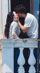 That smooch looks romantic to us 👀 (📸 BACKGRID) | Chicks in the Office