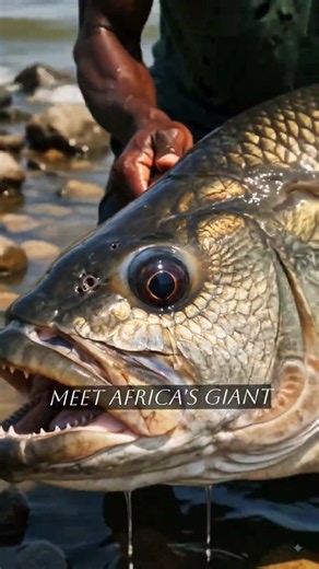 Nile Perch: Africa’s Giant Hunter 🐟#NilePerch#RiverMonsters#WildlifeShorts#shorts#shortsfeed#viral