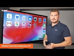 #Monitory interaktywne NEC MultiSync® CB - prezentacja możliwości