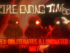 【M87／M87HM】真现实黑洞m87 V.O.I.D.『Vortex Obliterates Illuminated Dust涡旋烬灭，光尘归寂』