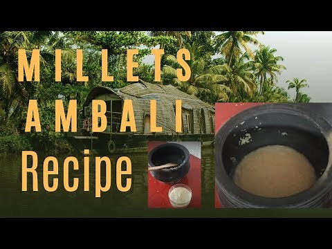 Millets Ambali | How to cook millets Ambali and when to eat Ambali | Siridhanya Ambali Recipe