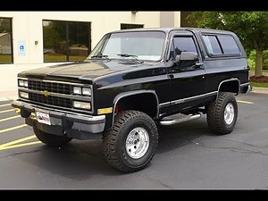 1991 Chevy Blazer K5 Silverado 4x4 For Sale