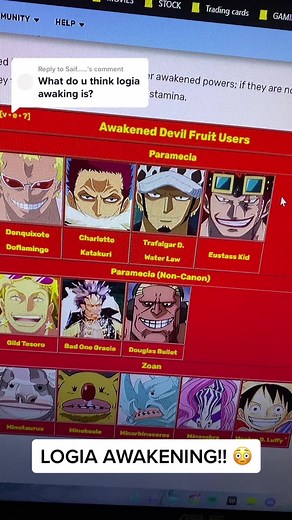 One Piece Logia Awakening: Do Logia Users Have Infinite Stamina?