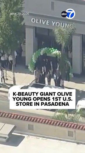 #OliveYoung, South Korea's largest beauty retailer, opened its first store in the U.S. - and it's right here in Southern California. The new 8,647-square-foot store offers a massive selection of #Koreanskincare, makeup, hair care and lifestyle products. 💄🧴 #kbeauty #Pasadena