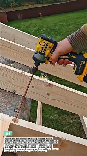 Professional Wood Framing Technique! Fast and Strong Construction Method