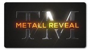 Bright Metallic Logo Reveal